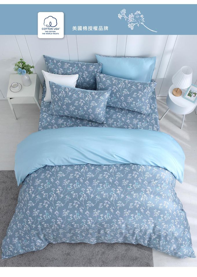 鴻宇 HongYew - 信封式枕套2入 300織美國棉-汀絲娜