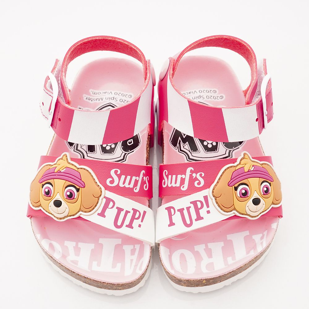 汪汪隊立大功 - 木質涼鞋(中小童段)-桃紅