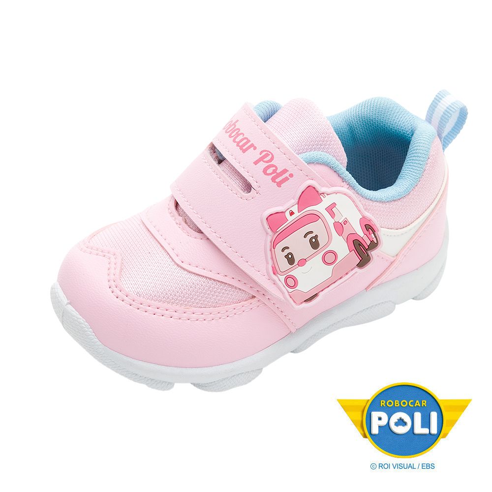 POLI 波力救援小英雄 - POLI 童鞋 輕量運動鞋 POKB46203-Q彈鞋墊-粉紅-(小中童段)