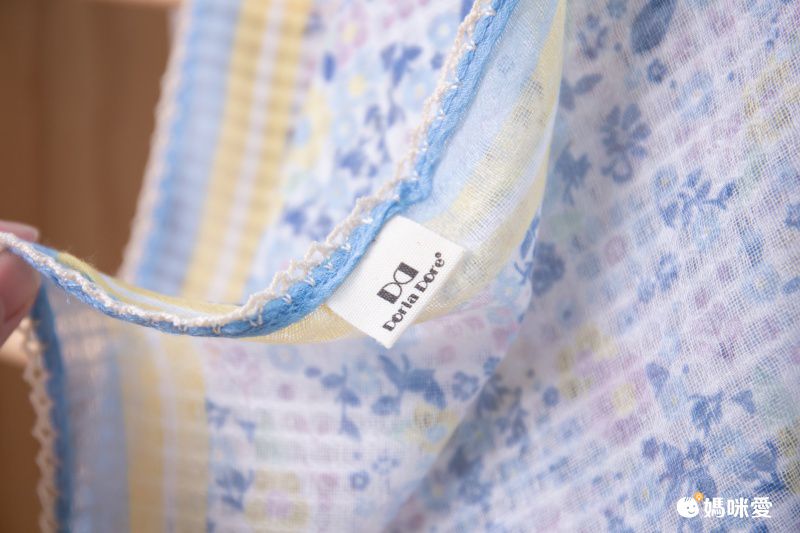 法式棉麻披肩方巾-拼色碎花-黃色 (90x90cm)