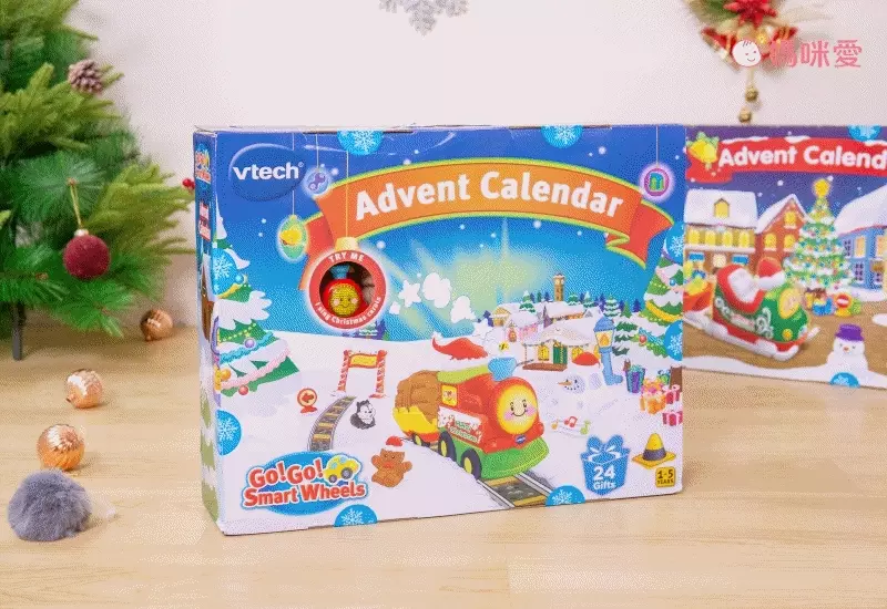 Vtech - 【全網最低】聖誕倒數月曆-嘟嘟火車款