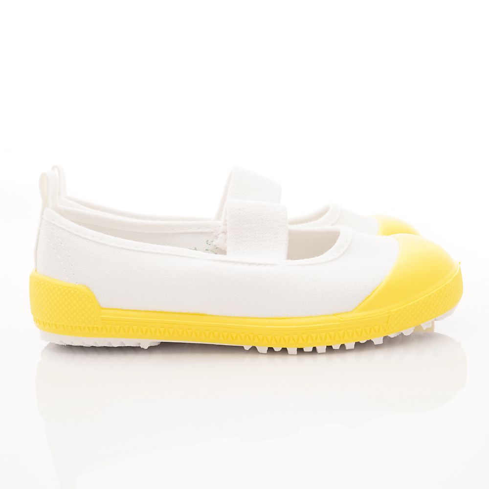 Moonstar日本月星 - 機能童鞋-日本製鐵氟龍幼兒園室內鞋(中小童段)-黃