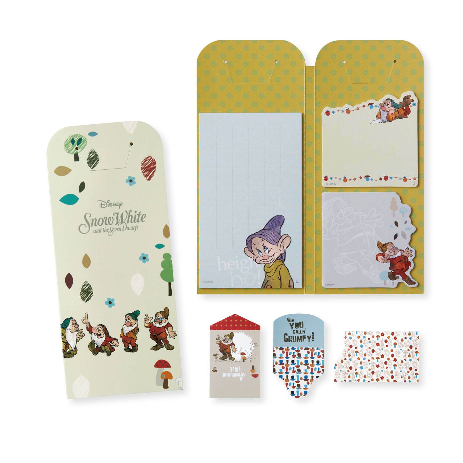 日本千趣會 - 日本製 迪士尼可愛造型便條紙組合-小飛象