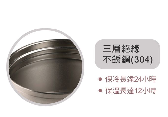 Citron - 三層保溫瓶_350ml_彩虹獨角獸