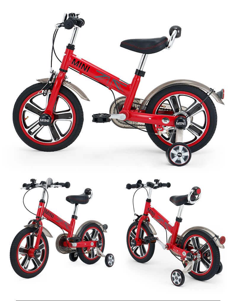 英國 Mini Cooper - 城市型兒童自行車/腳踏車14吋-紅