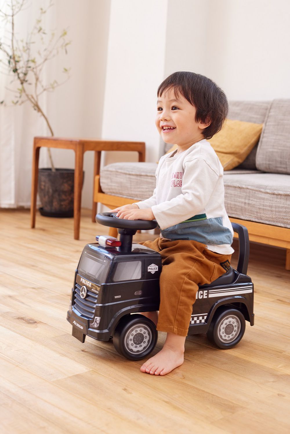 幼童騎乘用賓士卡車-黑色