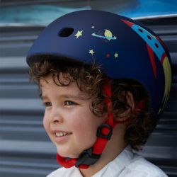 Micro - 瑞士 Helmet LED安全頭盔-消光火箭