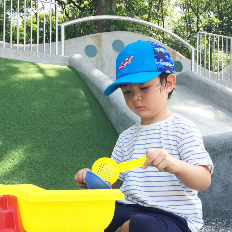 美國 Dabbawalla - 瓦拉帽-粉紅巴黎拼色棒球帽 (3-10歲(頭圍52~56.5cm))