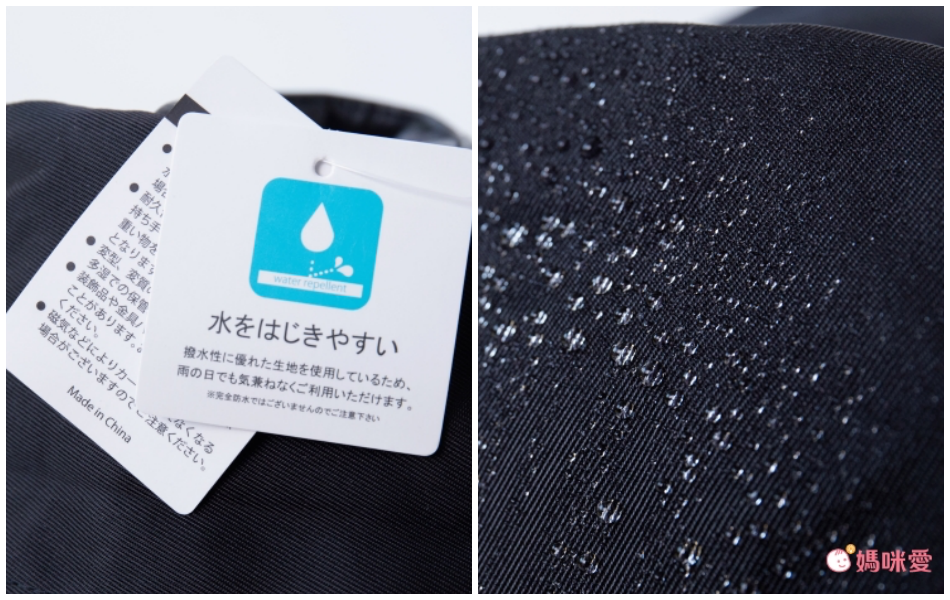 日本 Fuente - [超輕量] 簡約蝴蝶結機能收納後背包-迷霧藍 (26x41x14cm)