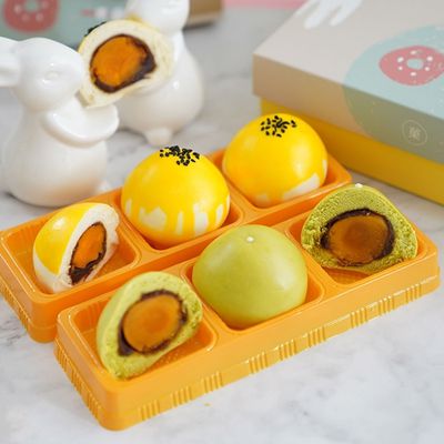 中秋萌系團圓點心🌕美姬饅頭新品上市！蛋黃酥、嫦娥、月兔造型通通有