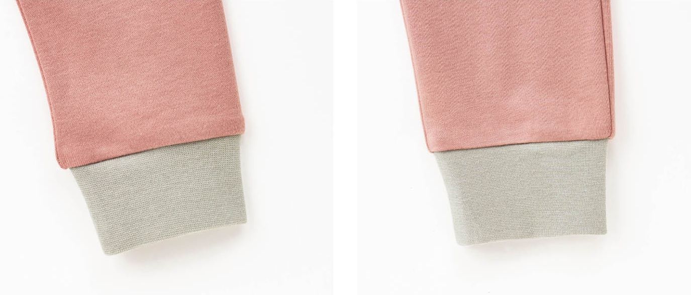 日本千趣會 - uru-hug 保濕素材長袖家居服/睡衣-Be me-深藍