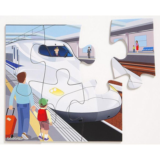 KUMON - 益智拼圖STEP 1-2 交通工具-2pcs*2/3pcs*2/4pcs*2/6pcs*2