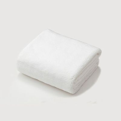 日本 CB JAPAN - 泡泡糖 超柔系列超細纖維3倍吸水毛巾-典雅白 (W800 X H300mm)