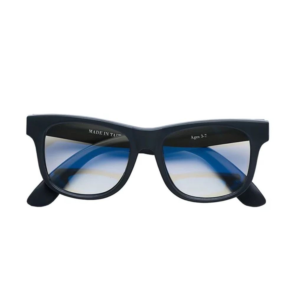 MiniTutu - 藍光眼鏡-方框灰-灰色