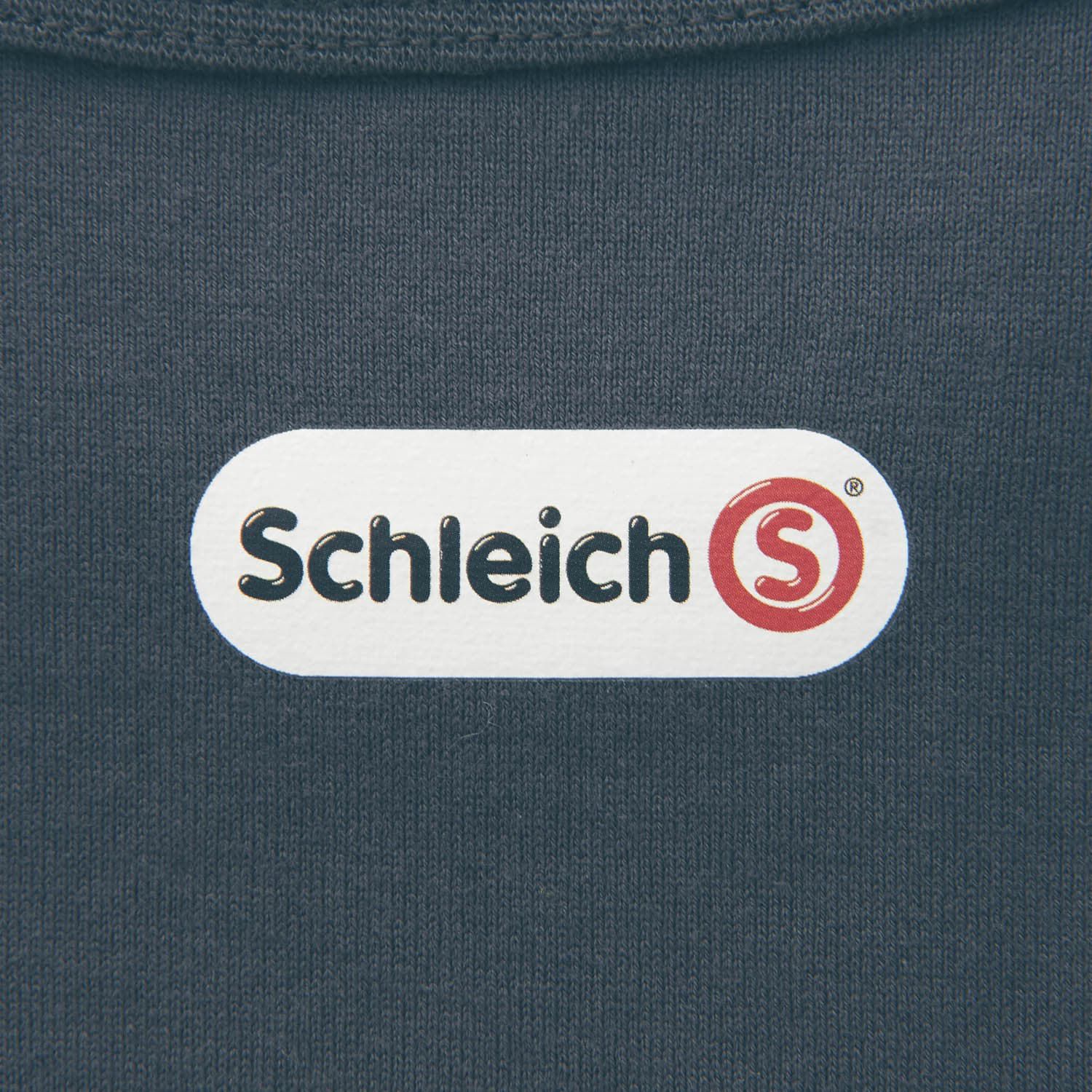 日本千趣會 - Schleich系列 假二件長袖上衣-燕麥x深藍袖