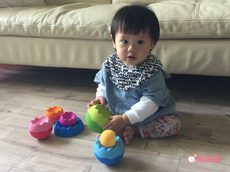 美國 FatBrain - 花朵扭扭球-底座1個、扭扭球6顆