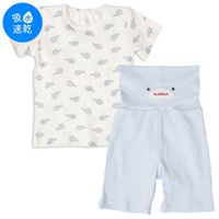 akachan honpo - 嬰兒短袖家居服-鯊魚-藍色