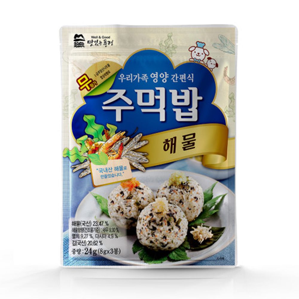 韓國美味風景 - 海苔粉-海鮮口味-2023-09-12-24g