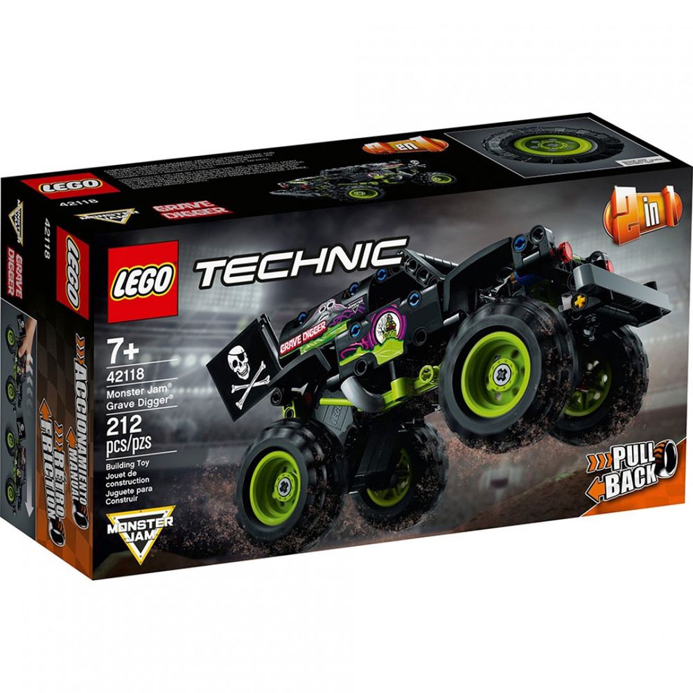 樂高 LEGO - 樂高積木 LEGO《 LT42118 》科技 Technic 系列 - 怪獸卡車-Grave Digger-212pcs