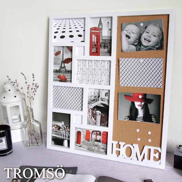 TROMSO - 北歐積木8框佈告欄組