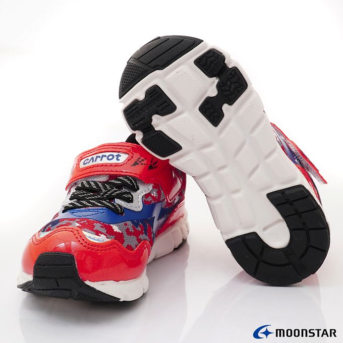 Moonstar日本月星 - 公園玩耍機能童鞋-CRC23382紅(中小童)-機能運動鞋-紅