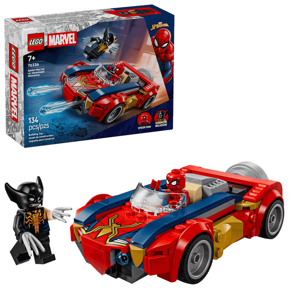 LEGO 76336 蜘蛛人汽車大戰猛毒化金鋼狼 Spider-Man Car vs. Venomized Wolverine
