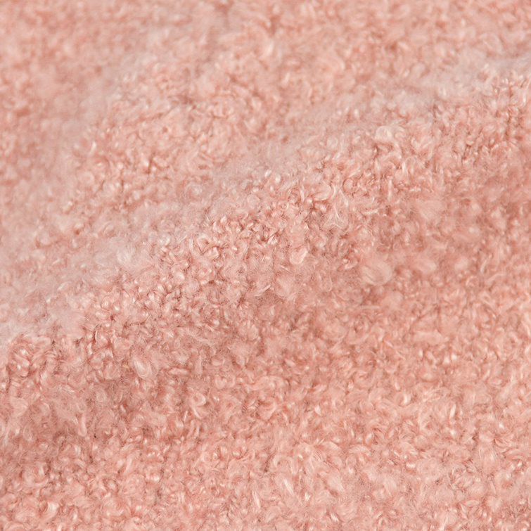 akachan honpo - 針織帽 柔軟、毛茸茸-兔子-粉紅色 (42~46cm)