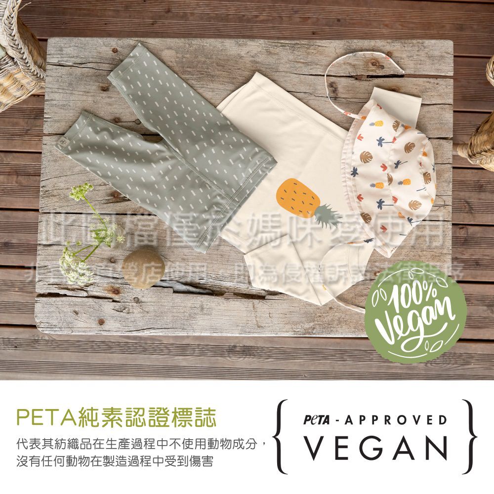 德國 Lassig - 嬰幼兒抗UV長袖泳裝上衣-灰大象