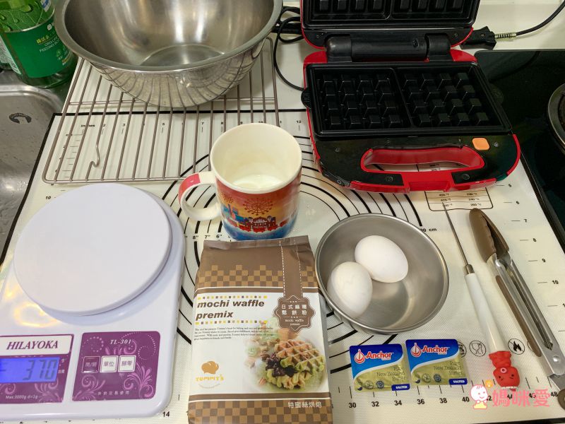 QQ日式麻糬鬆餅！【特蜜絲烘焙】鬆餅粉、餅乾粉、點心預拌粉