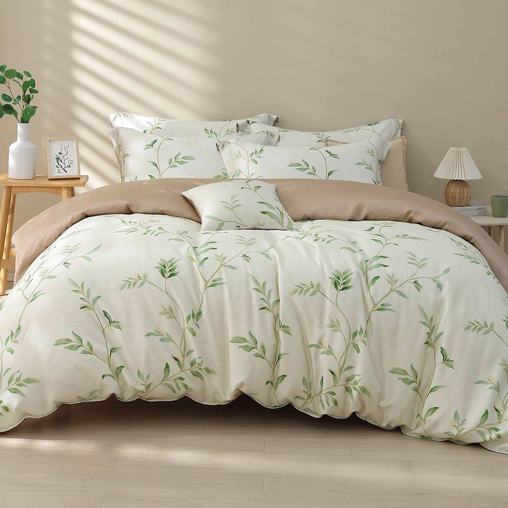 雙人特大8x7薄被套 300織100%天絲 萊賽爾-芮雅