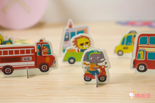 美國 mudpuppy - 觸感拼圖-威武恐龍-12片