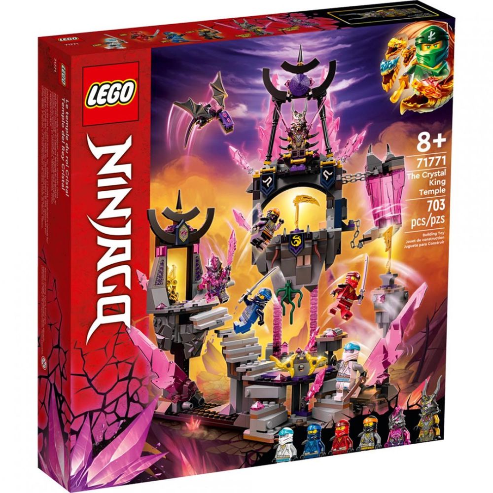 樂高積木 LEGO《 LT71771 》NINJAGO 旋風忍者系列 - 水晶國王神廟-703pcs