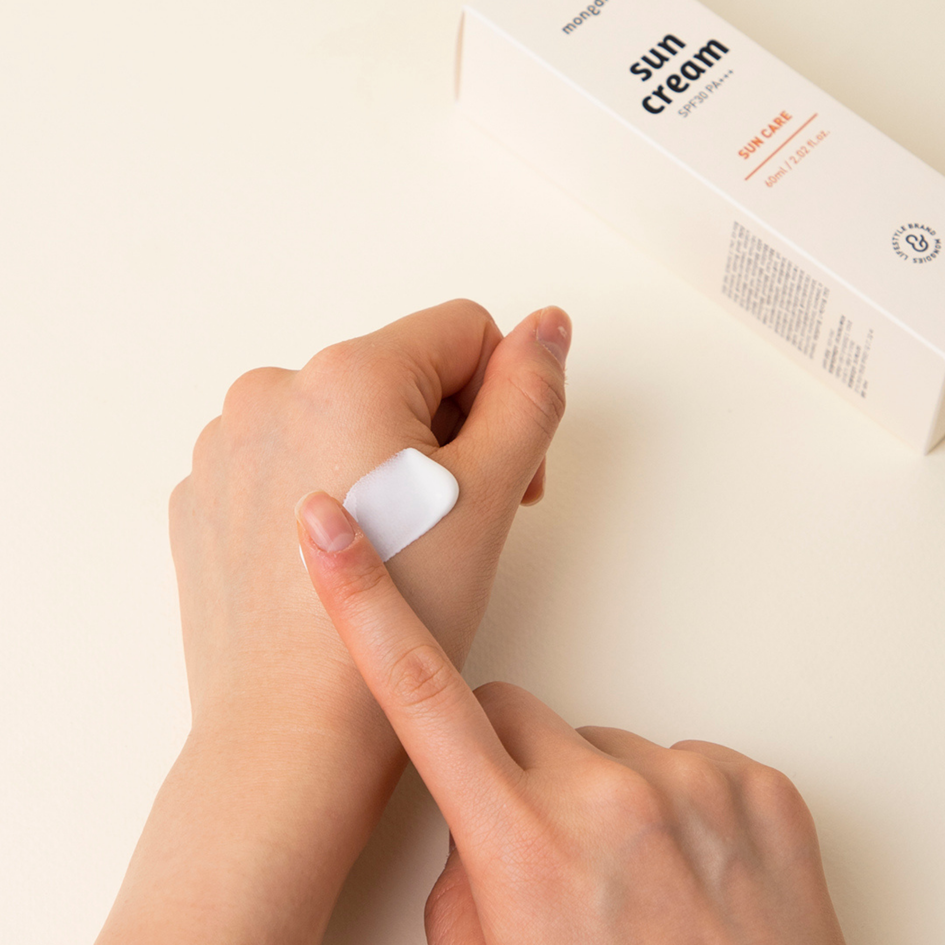 韓國 mongdies - 神經醯胺寶寶保濕防曬乳SPF30-60g