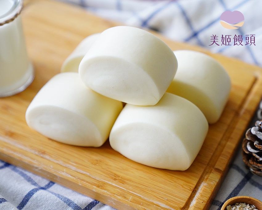 美姬饅頭 - 美姬嚴選百分百鮮乳饅頭 (6入)-50g/顆