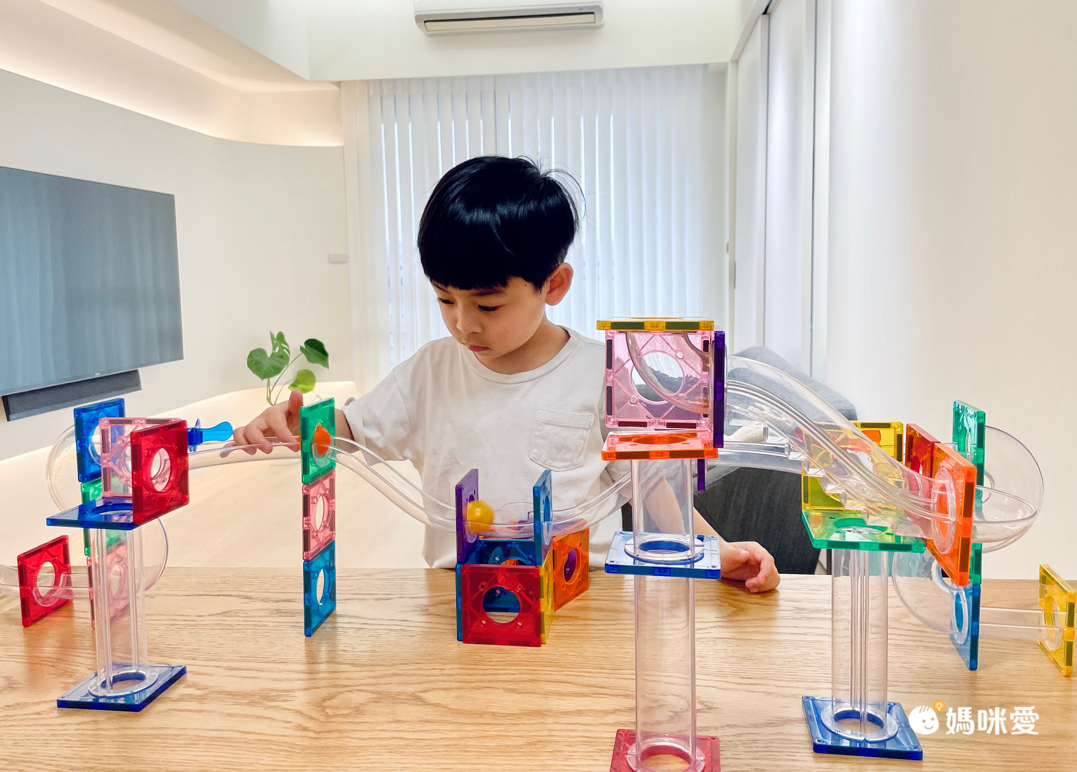 MiDeer - 多彩透光磁力片(60片)