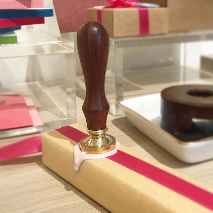 HAPPYMT - 封蠟火漆章頭-英文字母K