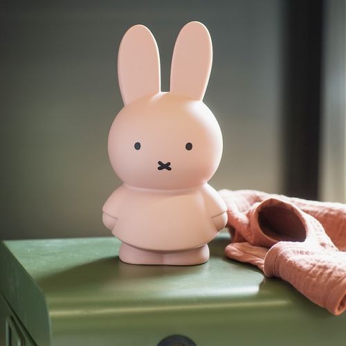 Miffy米菲兔公仔存錢筒(小號)-淺粉色