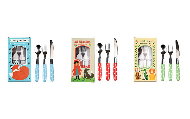 英國 Rex London - 小童/兒童餐具3入組-萬獸之王