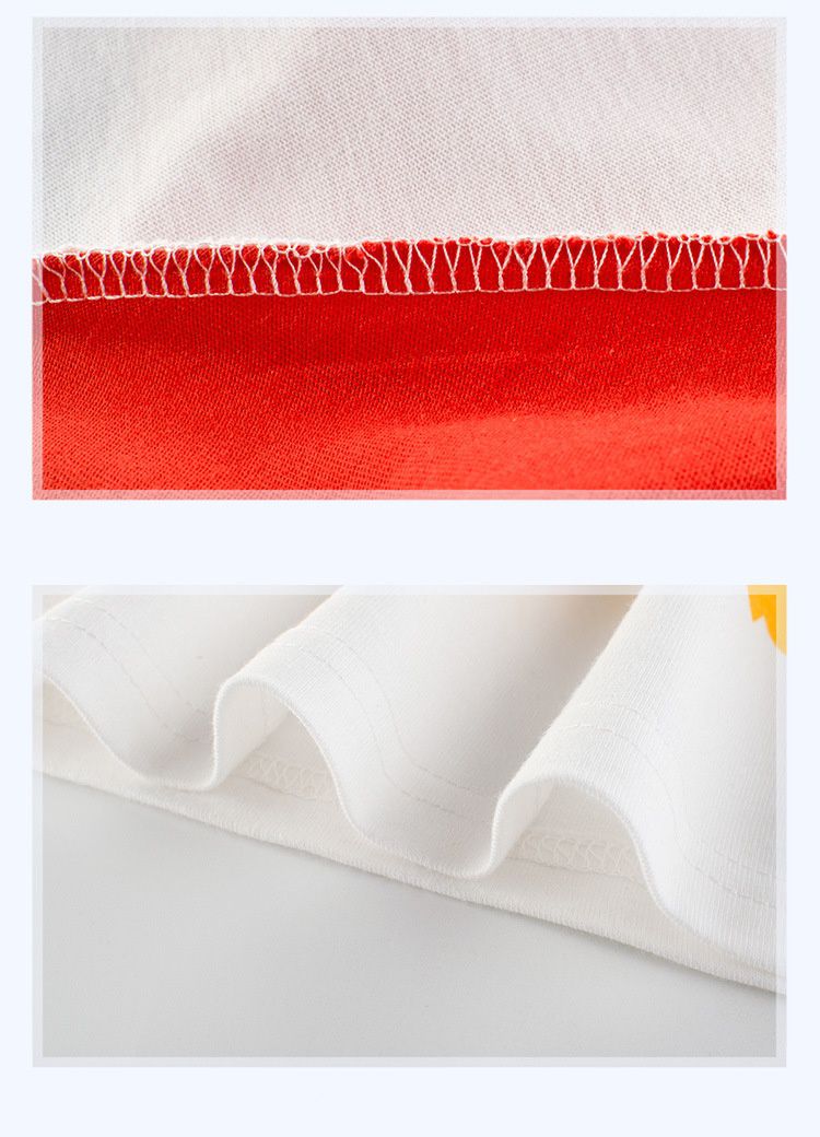 純棉長袖上衣-甲蟲車-紅色