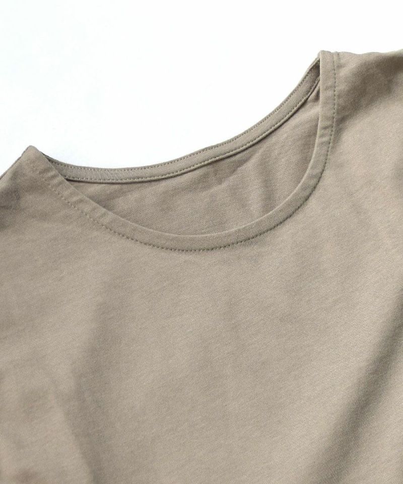 日本 zootie - 100%棉  修身長版無袖上衣-淺灰棕