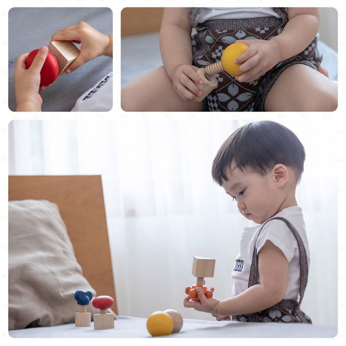 泰國 Plantoys - 小手訓練螺絲組