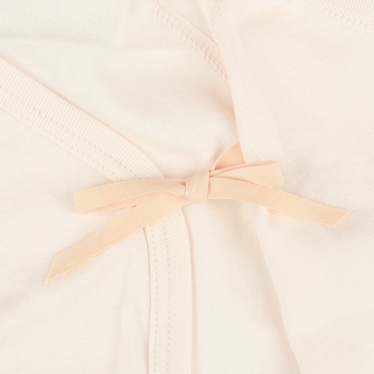 akachan honpo - 新生兒內衣6件組 長袖-按扣款 玩具-綠色 (肚衣:50cm 蝴蝶裝:50~60cm)