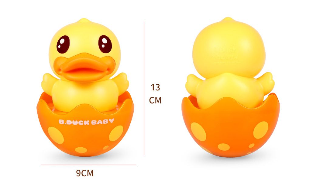B.Duck 小黃鴨 - 搖搖不倒翁(橘)-6個月以上