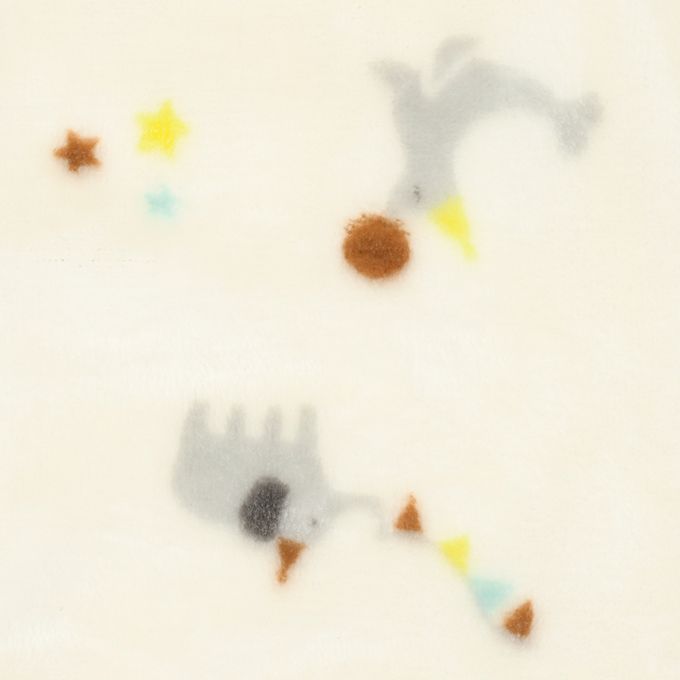 akachan honpo - 柔順2WAY防踢被-象牙白色