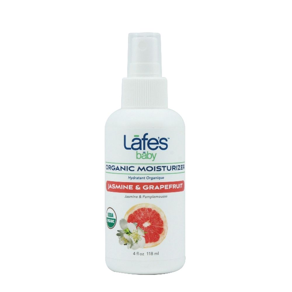 美國 Lafe's organic - 嬰兒潤膚油-茉莉柚香-118ml