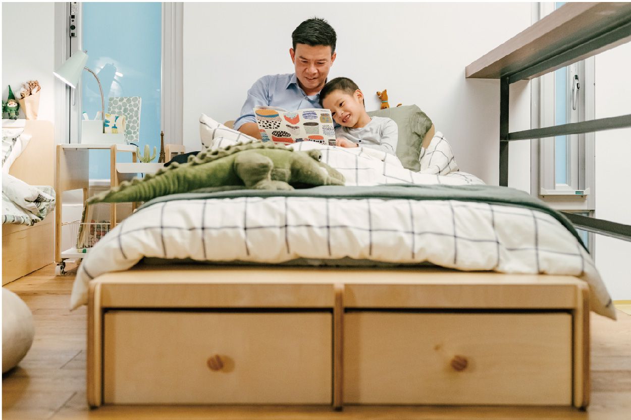 走走家具 - 床架配件-床底置物木箱-原木色 (44.5 /74 / 18.5 (cm))