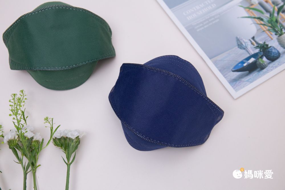 令和 Linghe - 成人醫療級韓式KF94立體口罩/雙鋼印/台灣製-4D魚形/3D韓版-午夜藍 (20.5x8.2±0.5cm)-10入/盒(未滅菌)