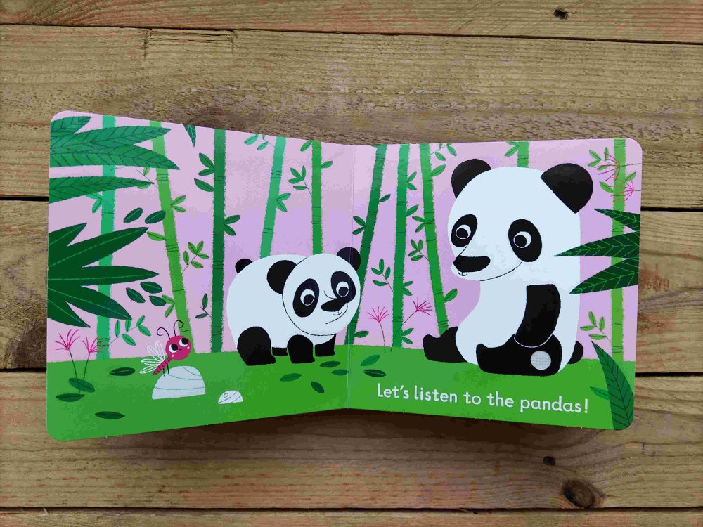 Nosy Crow-LISTEN TO THE JUNGLE聽聽叢林音效書