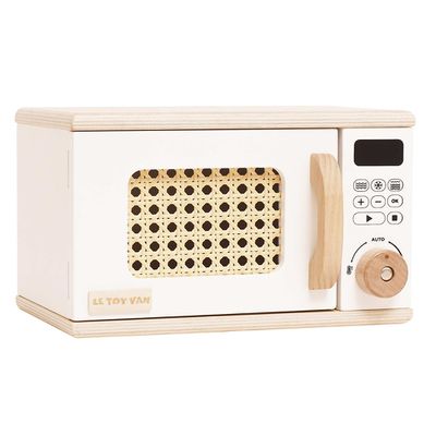 英國 Le Toy Van - 【角色扮演】美型歐風微波爐玩具組