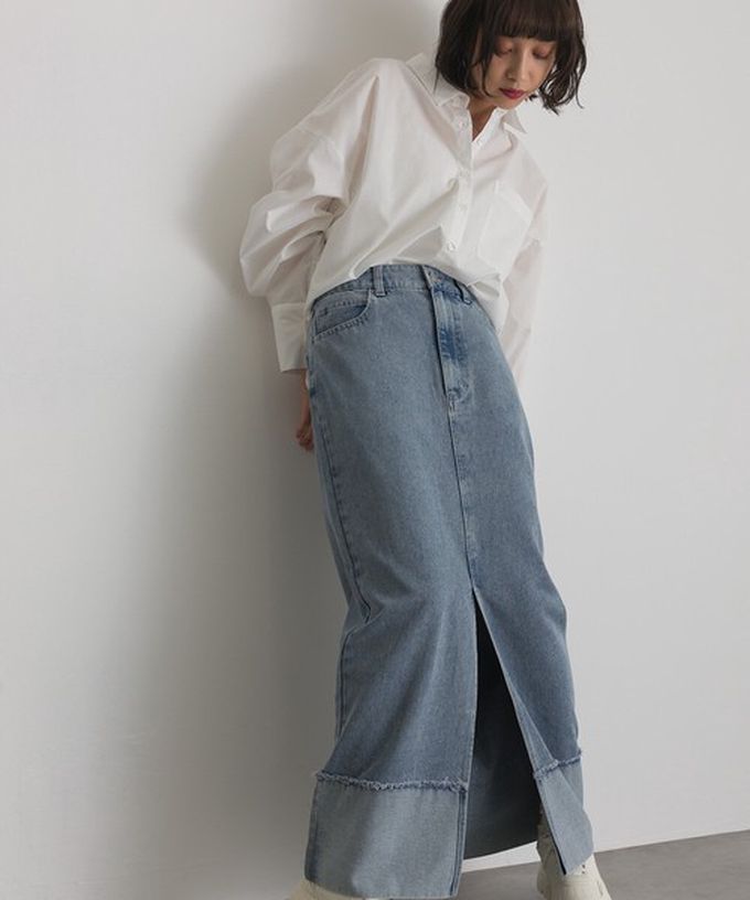 日本 ELENCARE DUE - 男友風寬鬆率性感長袖襯衫-粉紅直條紋